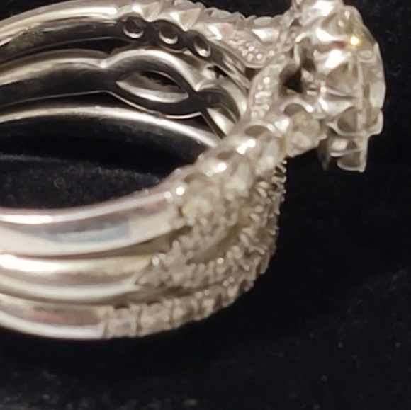 Diamond engagement set from Diamonds Direct size 9.25 White Gold - Picture 6 of 8